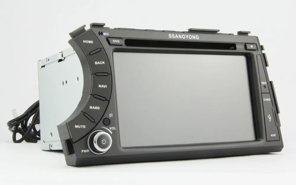 Flash Deal HD 1024X600 Quad Core CPU Android 8.01 Car DVD For Ssang Yong SsangYong Kyron Actyon Sports Korando 2005-2013 GPS Radio Stereo 4