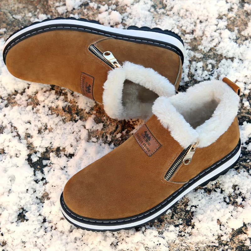 

2018 Winter Outdoor Shoes Man Ankle Boot Men Boot Autumn Cotton Fabric Man Snow Shoes Zapatos De Hombre Botas Hombre Snow Boots