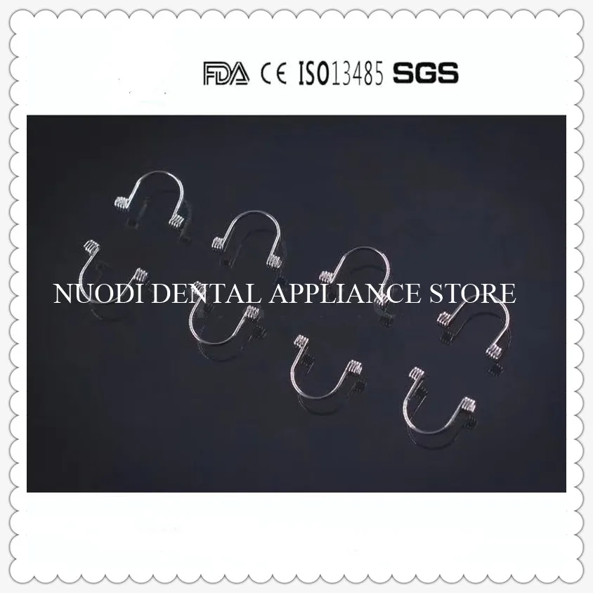 

Anterior Teeth Tooth Torque Spring Dental Orthodontics Open Close Coil Spring/Teeth Torque Spring 30pcs Stainless Steel