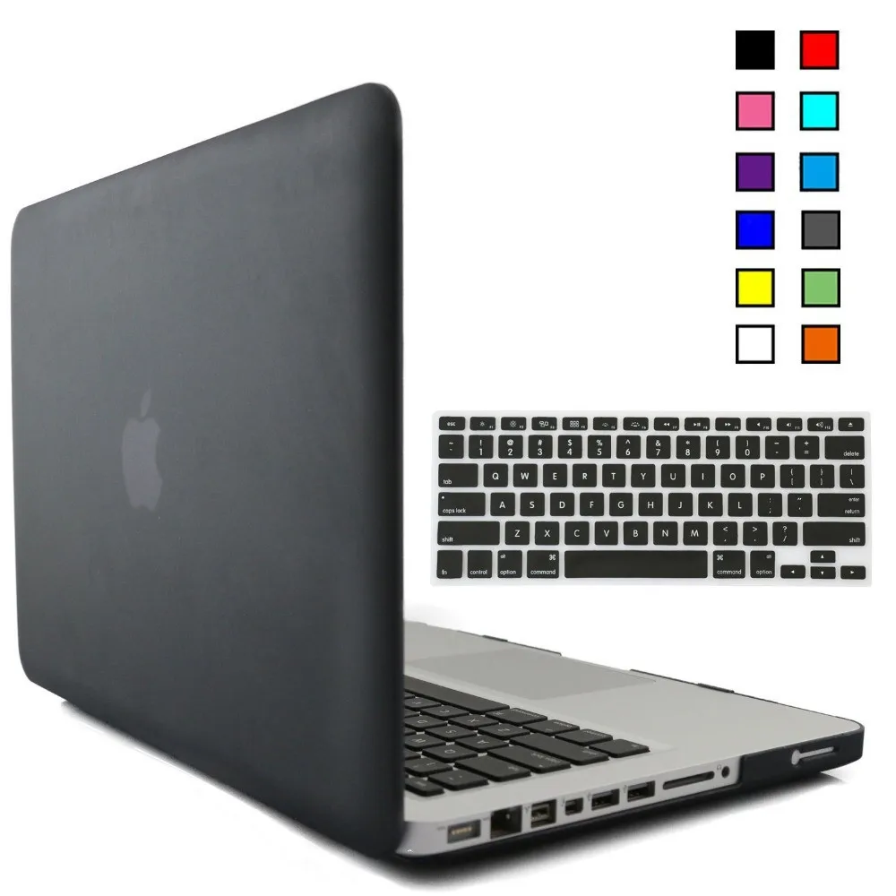 Rubberized-Matte-shell-case-for-Macbook-Pro-13-15-inch-with-Silicone-Keyboard-Film-English-US (1)