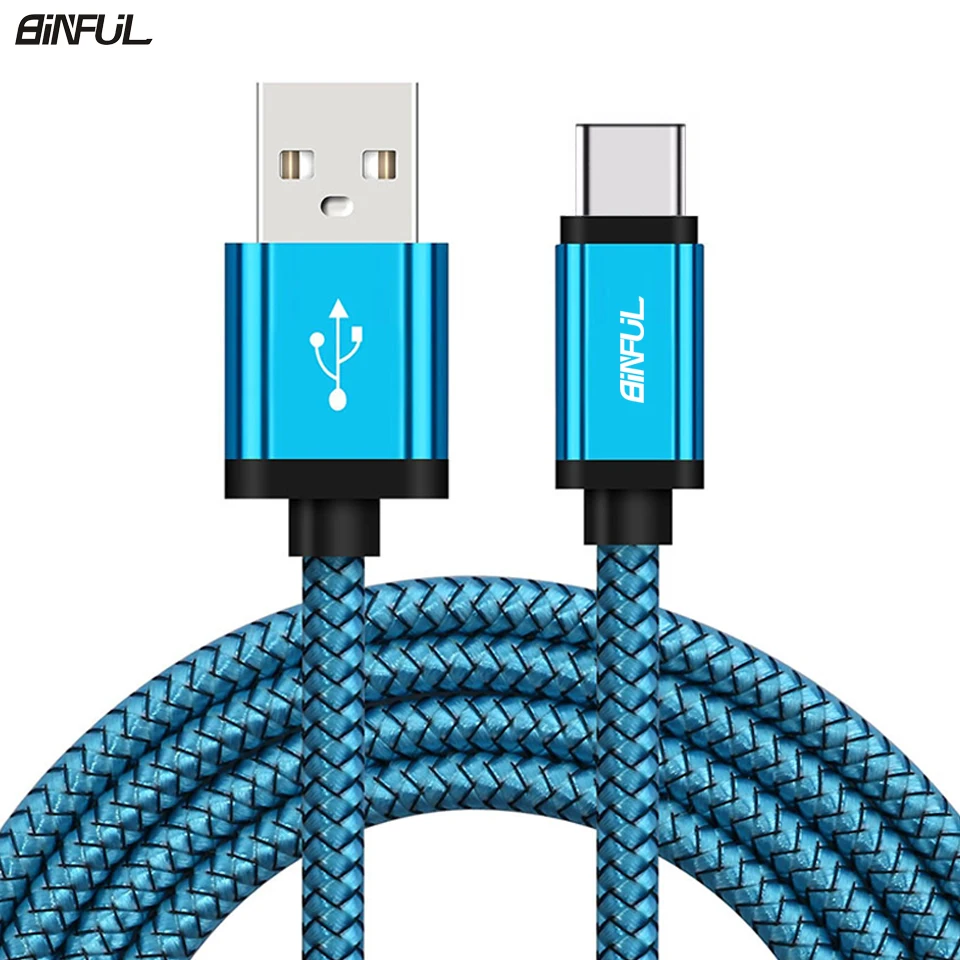Зарядный кабель USB Type C для Samsung Galaxy A6/A8/Plus 2018 A3/A5/A7 2017 S8 1/2/3 метра длинное зарядное
