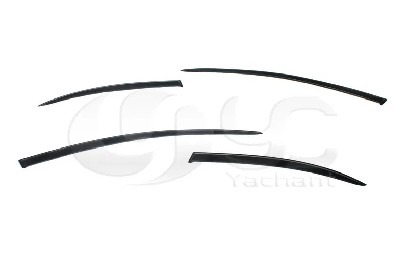 Стеклопластиковый волокно Стекло ветровым щитком, подходит для 2008-2012 Mitsubishi Lancer Evolution EVO X EVO 10 ветровым щитком, 4 предмета в комплекте
