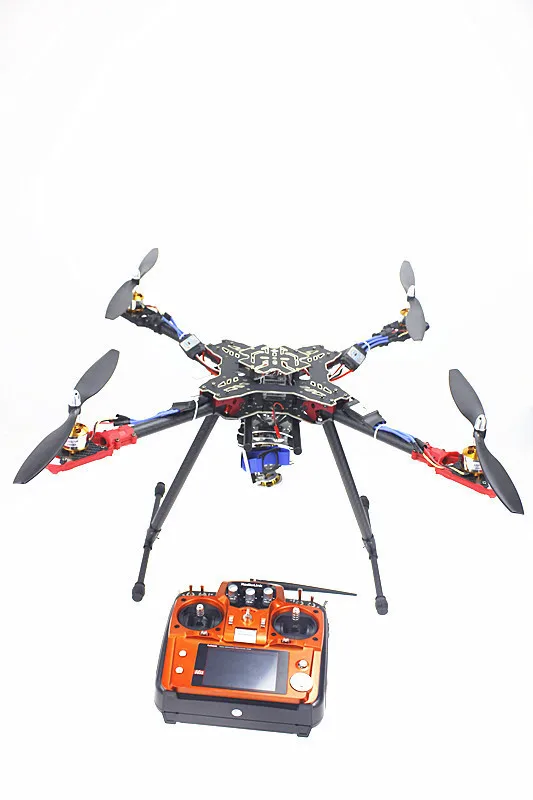 F11066 C 4 Axis Foldable Rack RC Quadcopter RTF with AT10 Transmitter QQ Flight Control Motor