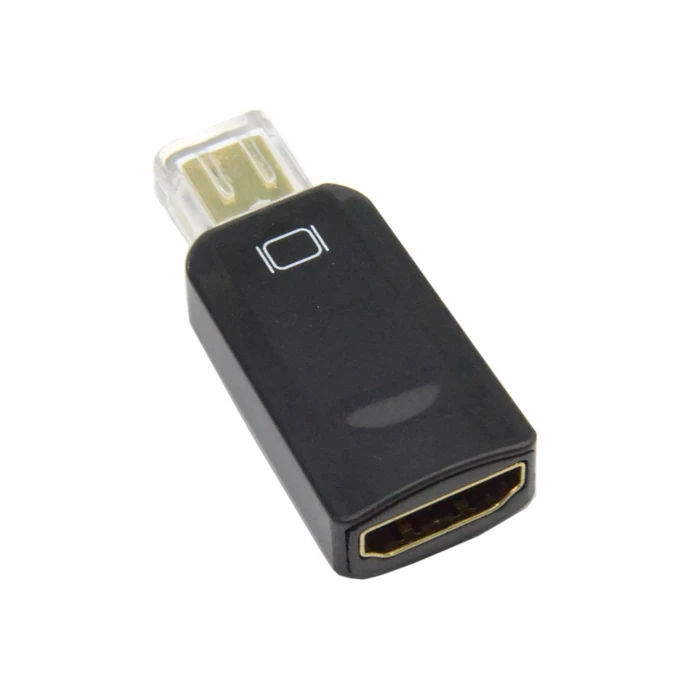 

Thunderbolt Mini DisplayPort DP Male to HDMI .4 1080p Female Audio video Adapter for Macbook
