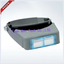 Ювелирные инструменты 1.5X 2X 2.5X 3.5X Повязка На Голову лупа оптическое увеличительное стекло зубная Лупа