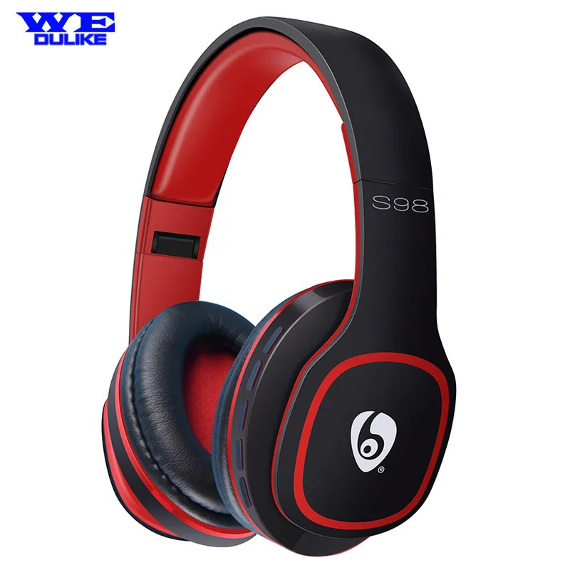Sports Gaming Noise Reduction Built in Mic Headphones Wireless Cable