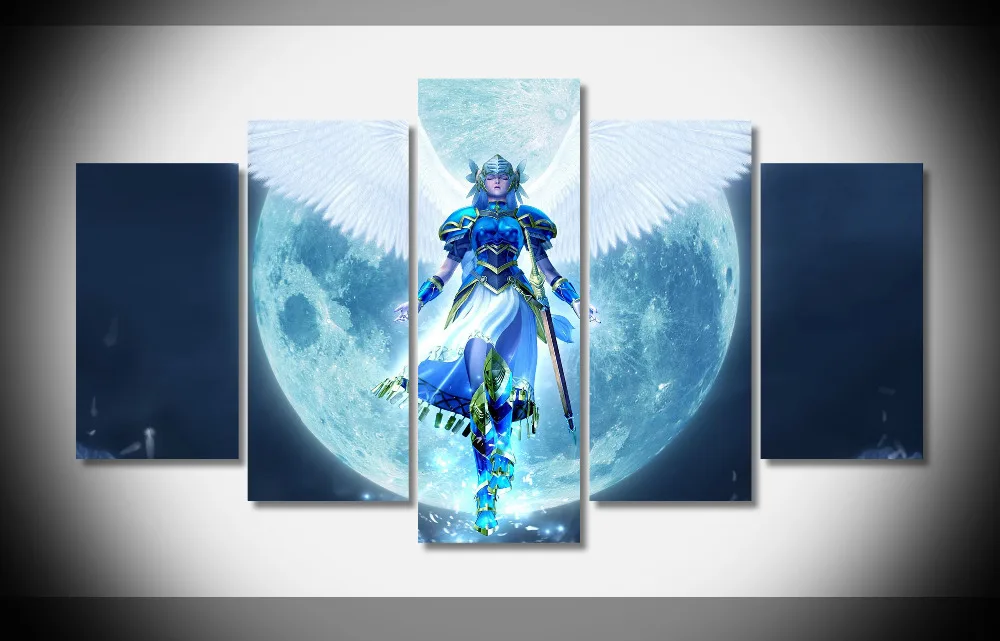 

7191 final fantasy Poster wood Framed Gallery wrap art print home wall decor Gift wall picture Already to hung digital print wh