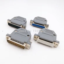 DB25, полуразъем для кабеля для передачи данных, фоторазъем, 2 ряда, 25-контактный переходник с женским и мужским разъемами, DP25