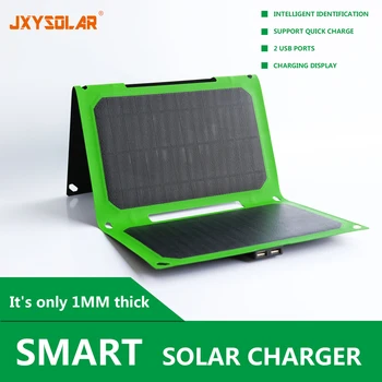 

The 18W smart solar foldable charging pack supports all mobile phone charging foldable solar cells