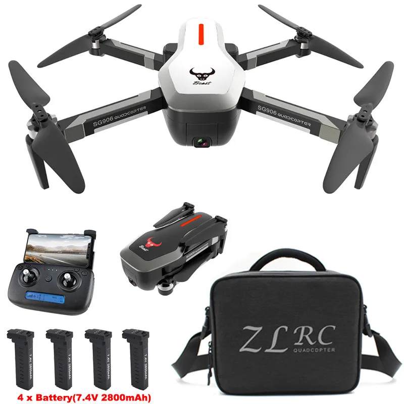 

SG906 GPS Drone With 5G Wifi FPV 1080P/4K HD Camera Brushless Quadcopter 23 minutes Flight Time Gesture Control Foldable Drone