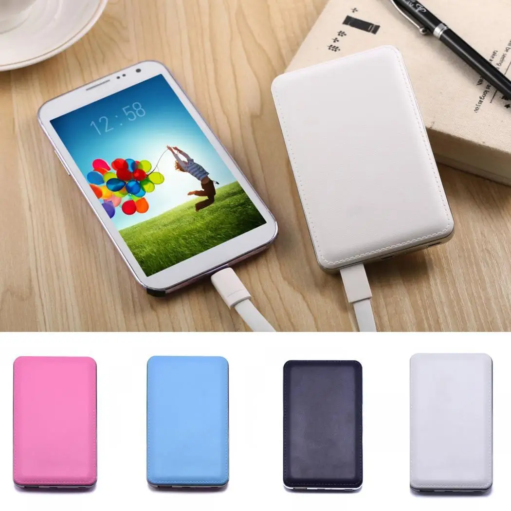 General USB Portable Ultra Power Bank External Battery Charger Light weight, compact size for Mobile Phone