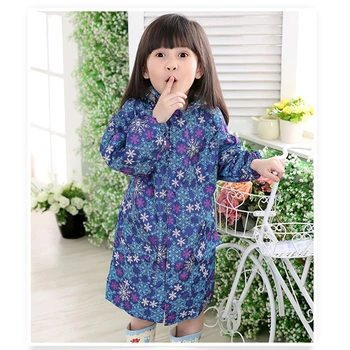 

Waterproof Rain Coat Outdoor Floral Puddle-proof 2-12-Years-Old Kids Rain Poncho Rainwear Hooded Raincoat for Children Z780