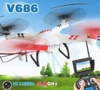 Cheap (In stock) Original WLtoys V686 V686G 4CH FPV drone With 2MP HD Camera RTF MODE 1 and MODE 2 are in stock