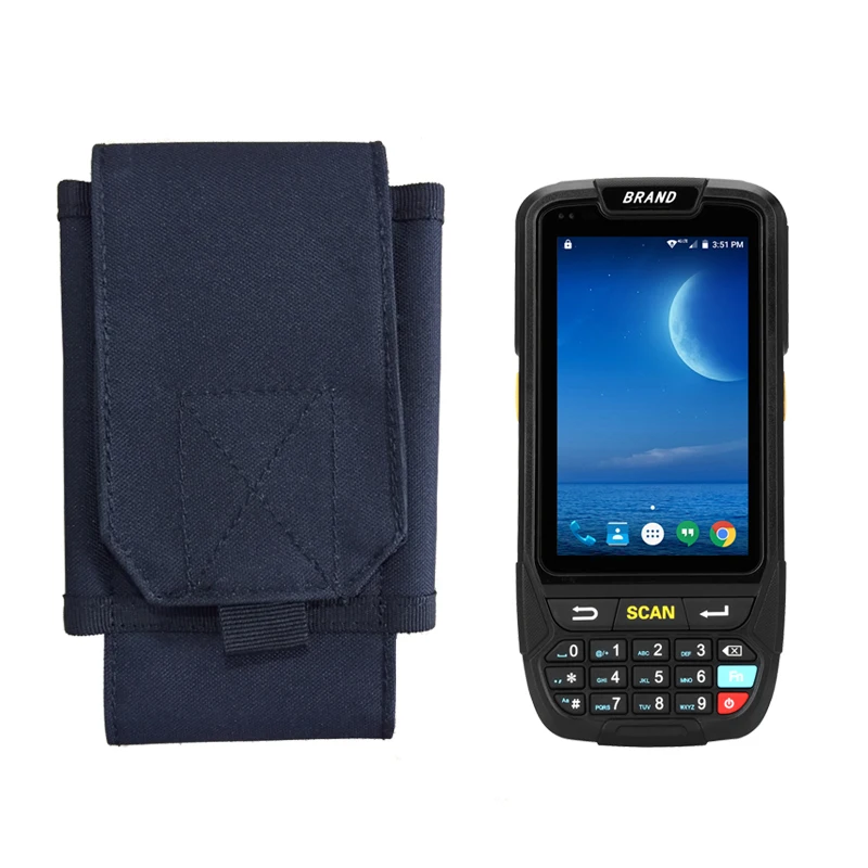 Чехол для ремня, кожаный чехол для ручной КПК Android, сканер терминала, беспроводной Wi-Fi сканер штрихкодов с Bluetooth