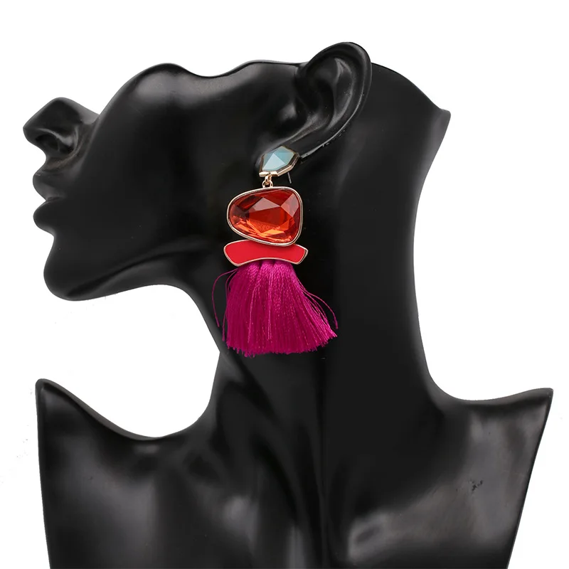 women statement earrings