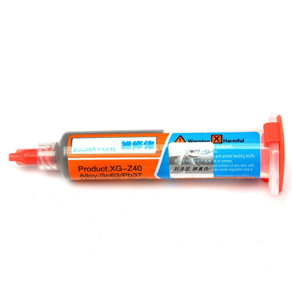 1pc XG-Z40 10CC Syringe Solder Paste Flux Sn63/Pb37 25-45um Soldering Paste