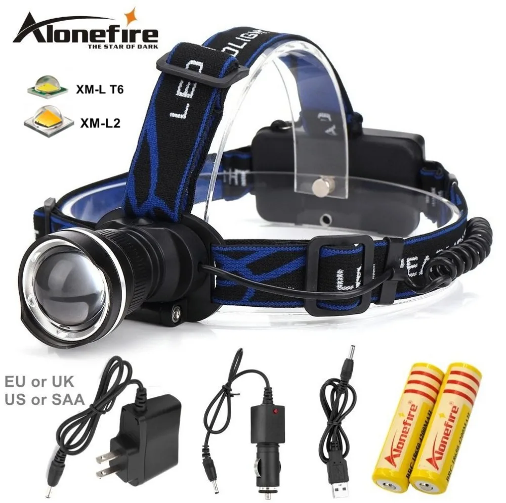 AloneFire HP87 Headlight Cree XM-L T6 L2 LED 5000LM Zoom Head lamp Travel Headl ight lantern Headlamp 18650 Rechargeable battery AloneFire HP87 Headlight Cree XM-L T6 L2 LED 5000LM Zoom Head lamp Travel Headl ight lantern Headlamp 18650 Rechargeable battery