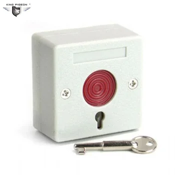 

Wired Emergency Button Wired Panic Button 3 Static Current Can work with GSM Alarm Panel Control Communication EM-01