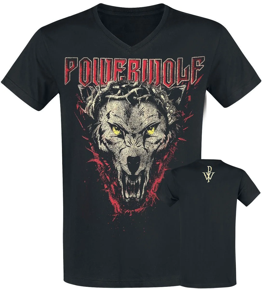 

Powerwolf Icon Wolf T-Shirt black T shirts