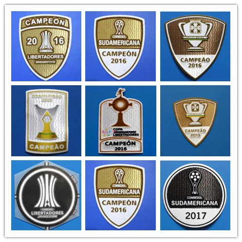 Новинка CONMEBOL Sudamericana Бразилия CAMPEON патч футбольные нашивки с принтом значки, футбол горячего тиснения патч значки