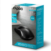 Original Rapoo Silent Wireless Optical Mouse Mute Button Click Mini Noiseless Game Mice 1000 DPI for Macbook PC Laptop Computer