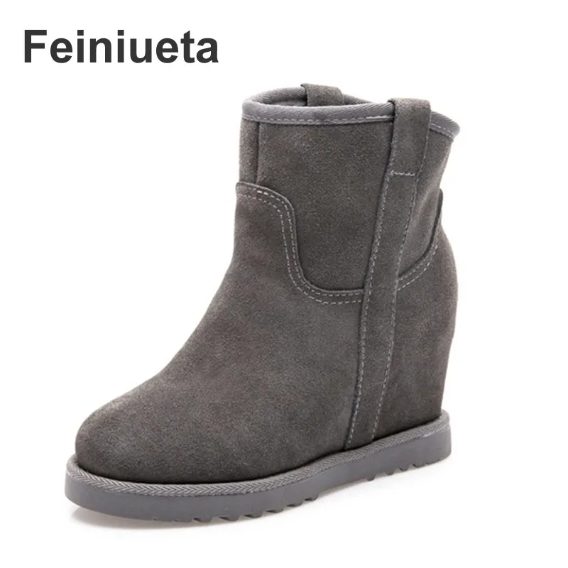 Acheter Nouveau canon court mat en cuir usine en gros hiver chaud pente de plus en plus de neige bottes femmes bottes courtes femmes de chaussures