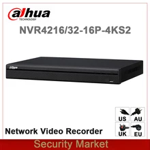 Оригинальная английская версия NVR4208-8P-4KS2 NVR4216-16P-4KS2 NVR4232-16P-4KS2 8/16/32 ch POE 4K и H.265 Сетевой Видео Регистраторы