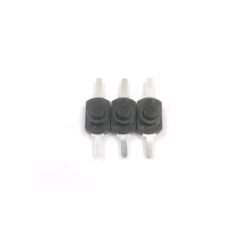 

50pcs flashlight switch self locking switch push button switch 2 pins switch for electric torch