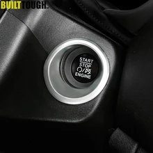 Для Jeep Compass хромированный переключатель зажигания двигатель Start Stop крышка кнопки запуска отделка кольцо Вставка ободок автомобиля Стайлинг Литье