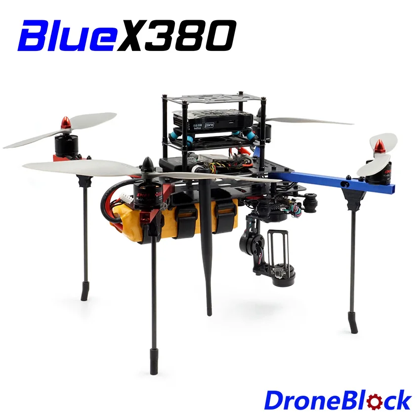 Квадрокоптер BlueX380 с алюминиевой рамой F450 для радиоуправляемых моделей|Детали и