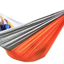 Сверхлегкий парашют гамак 210 т прочный нейлон Портативный открытый висит Hamac для дворе