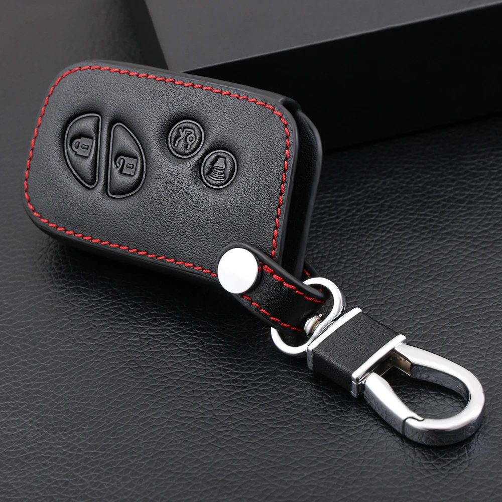 Кожаный чехол для автомобильных ключей 4btns Lexus Smart Key ES 300h 250 350 IS GS CT200h RX CT200 ES240 GX400