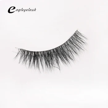 

New style 1 pair 3D Handmade Mink Eyelashes individual Natural False Eyelashes for Beauty Makeup Mink fake Eye Lashes Extension