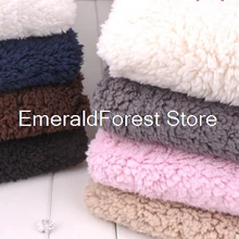 Коралловый бархат Shu хлопок бархат ягненка плюшевая ткань супер мягкая теплая Кукла Одежда для домашних животных перчатка подкладка 50 см* 160 см