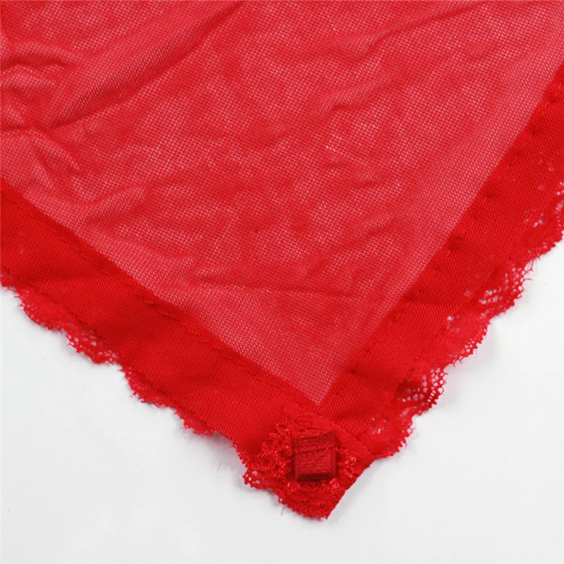 S M L XL XXL 3XL 5XL 6XL Plus Size Deep V Neck Women Lace Sexy Lingerie Hot Erotic Bow Transparent Dress Porno Costumes Nightwear (3)