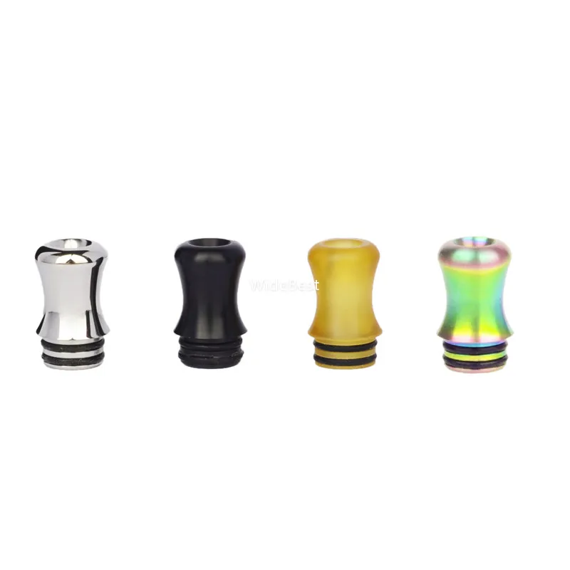 

Narrow bore Beautiful Stainless Steel Delrin PEI 510 drip tip for Vaporesso Orca Solo/Aspire Tigon Tank/Ehpro True MTL RTA