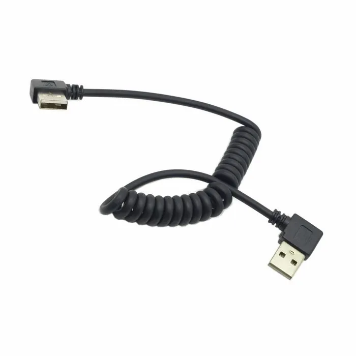 Стрейч 90 градусов вправо углом USB Тип Мужской до 90 градусов углом USB Мужской данных зарядный кабель угол 1 м 100 см
