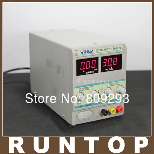 

YIHUA 302D+ 30V 2A Adjustable DC Power Supply Mobile phone repair power test regulated power supply