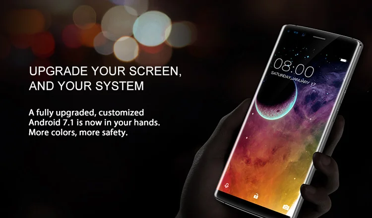DOOGEE MIX 2 6GB RAM 128GB ROM MTK Helio P25 2.5GHz Octa Core 5.99 Inch Bezel-less FHD+ Screen Quad Camera Android 7.1 4G LTE Smartphone