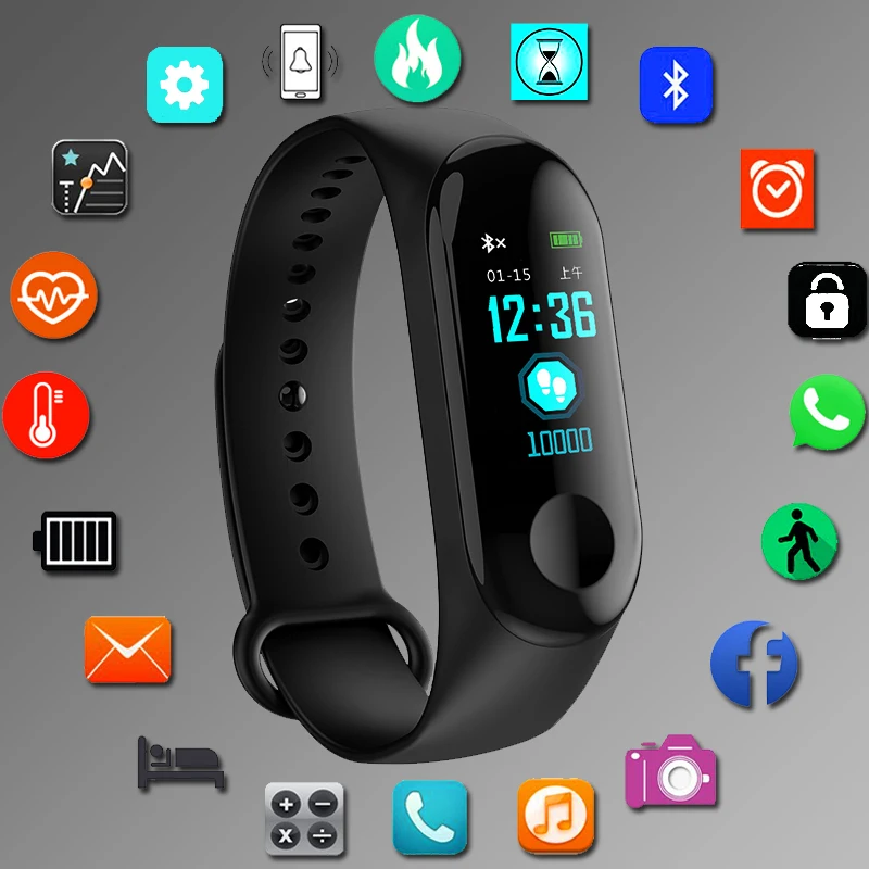 

Fashion Smart Watch Kids Watches Children For Girls Boys Sport Bracelet Smart Clock Fitness Tracker Child Smartwatch Waterproof