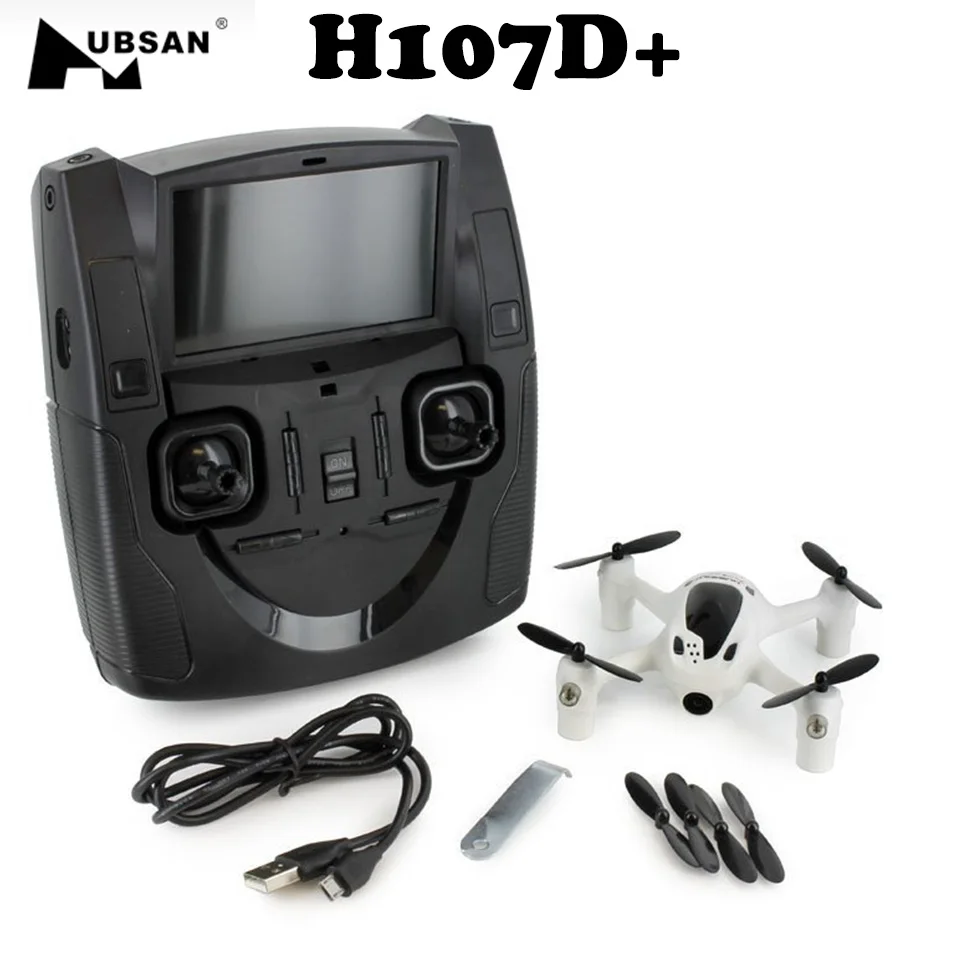 

Newest Hubsan H107D+ FPV Drone X4 Plus 2.4Ghz 6-Axis Gyro RC Quadcopter w/ 720P Camera RTF Headless Mode Fast Shipping