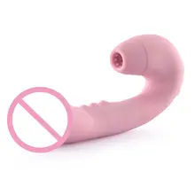 7 Speed Realistic Dildo Sucking Vibrators Sex Licking Tongue Clitoris Stimulator