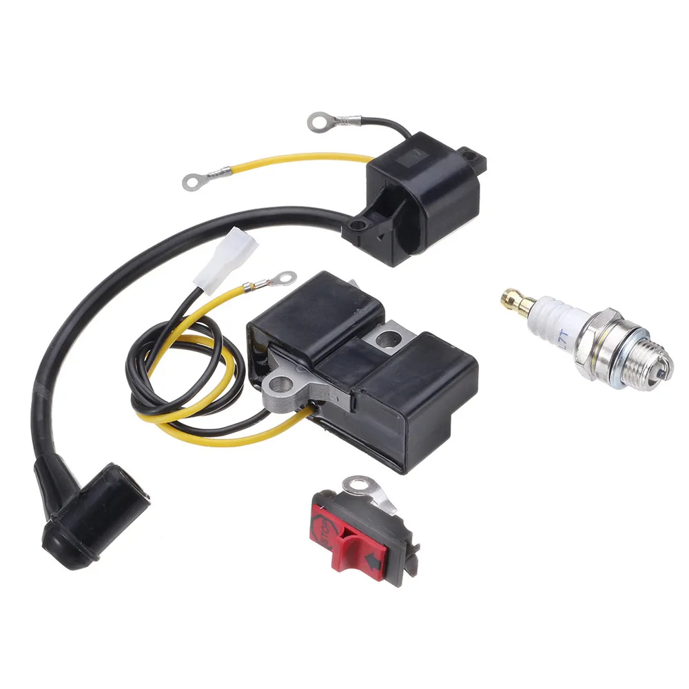 Outdoor Power Equipment Oem Ignition Coil Module Kit For Husqvarna 61 66 162 266 Chainsaw 501516201 Home Garden