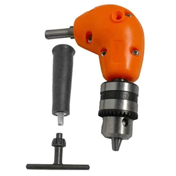 

90 Degree Angled Drill Chuck Bend Extension Right Angle Drill Attachment High Quality Angle Chuck Drill Adapter