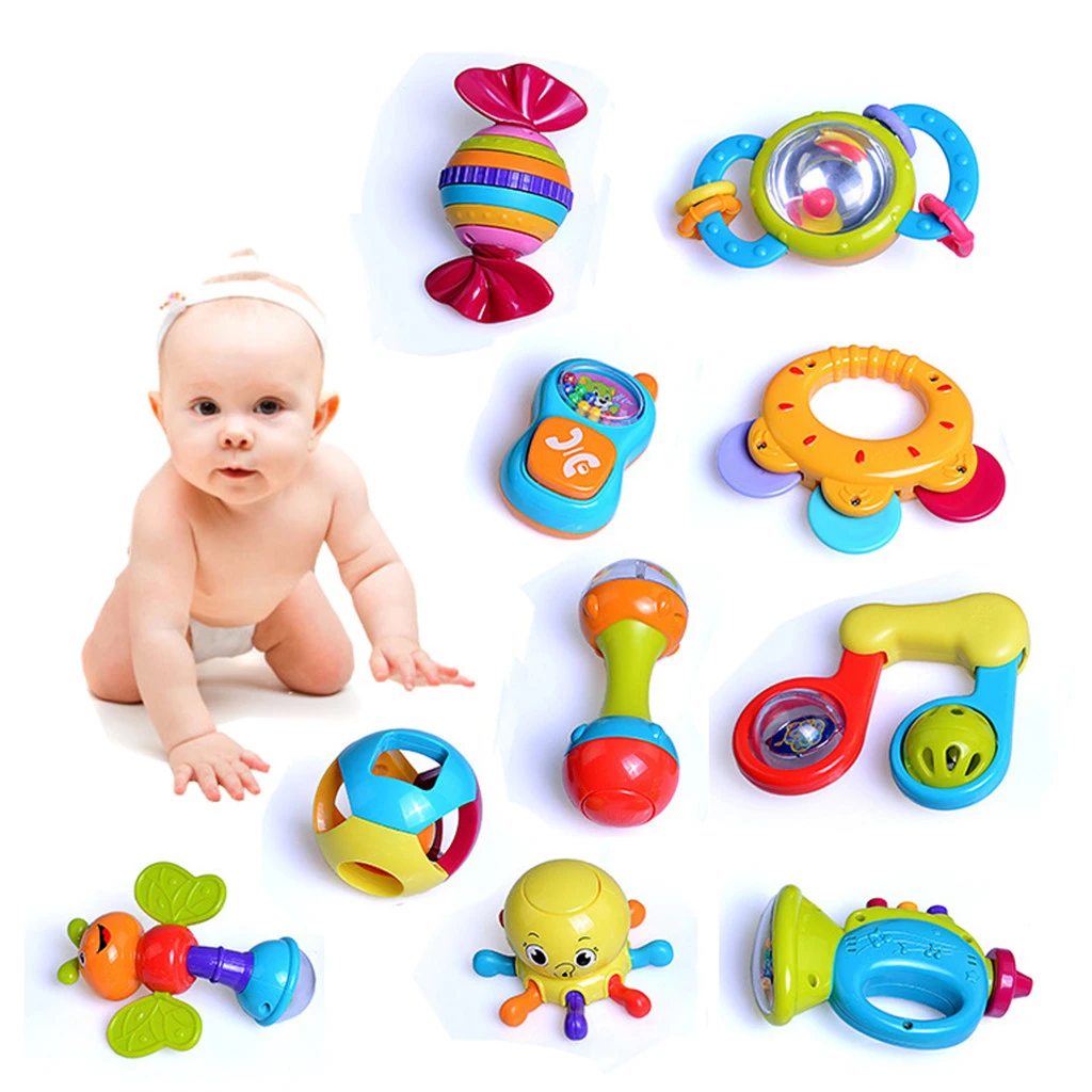 baby hand rattles