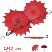 По морю, массовый груз, зонты в рамке лотоса, цвет пантон, двухслойные, рекламные кленовые листья зонтик