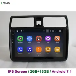 Lenvio 2G RAM Android 7,1 dvd-плеер автомобиля для Suzuki Swift 2006 2007 2008 2009 2010 в тире стерео радио gps навигации ips