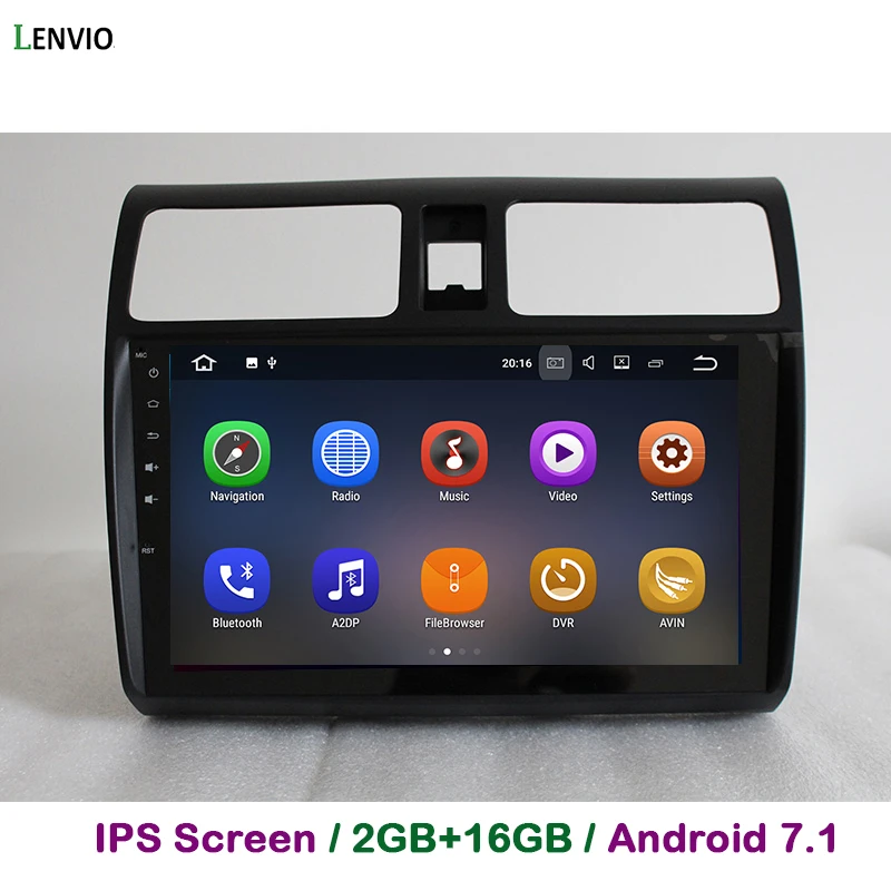 Lenvio 2G RAM Android 7,1 Автомобильный DVD плеер для Suzuki Swift 2006 2007 2008 2009 2010 стерео Авто радио GPS навигация Мультимедиа Lenvio 2G RAM Android 7,1 Автомобильный DVD плеер для Suzuki Swift 2006 2007 2008 2009 2010 стерео Авто радио GPS навигация Мультимедиа