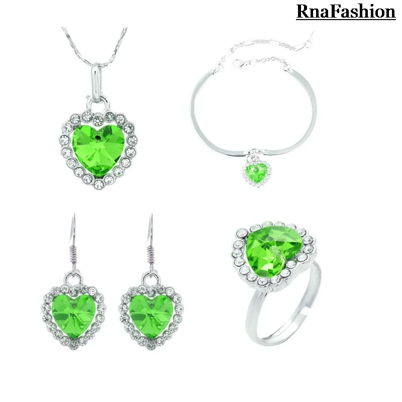 Женский ювелирный комплект из колье серёг и кольца|jewelry sets for women|brand jewelry setsjewelry |