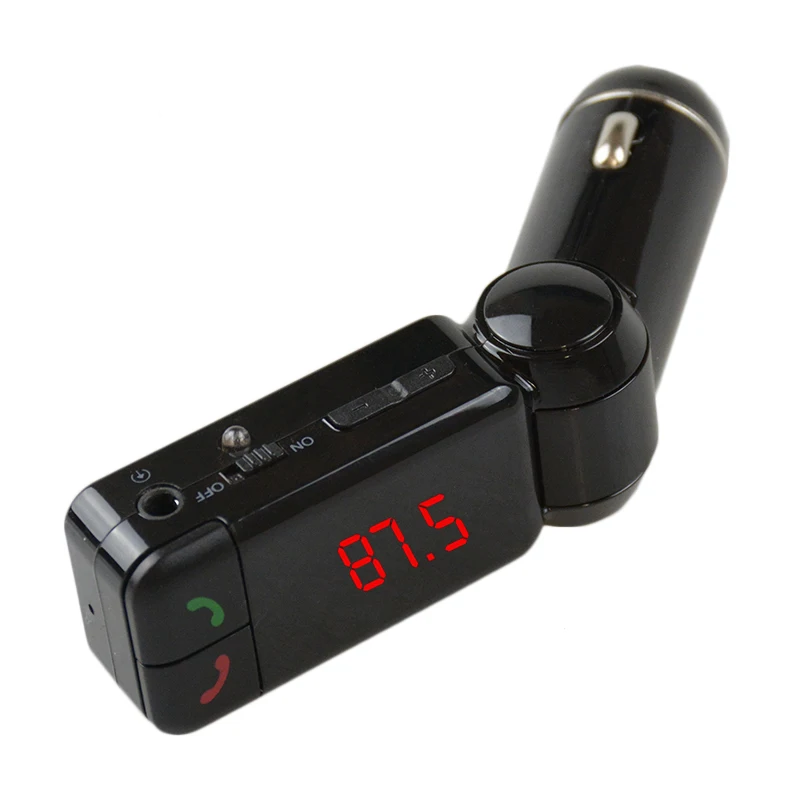

1 Pcs Wireless Bluetooth Music Receiver 3.5mm Adapter Handsfree Car AUX Speaker FM Transmitter USB Charger For Laptop Phone